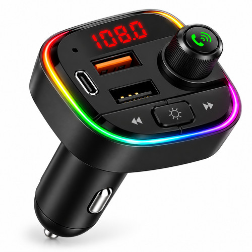 Bluetooth transmitter auto - fm,