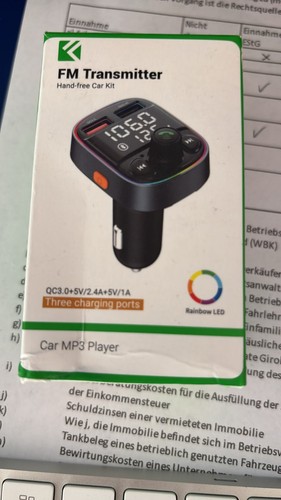 Bluetooth transmitter fürs - bluetooth, fm
