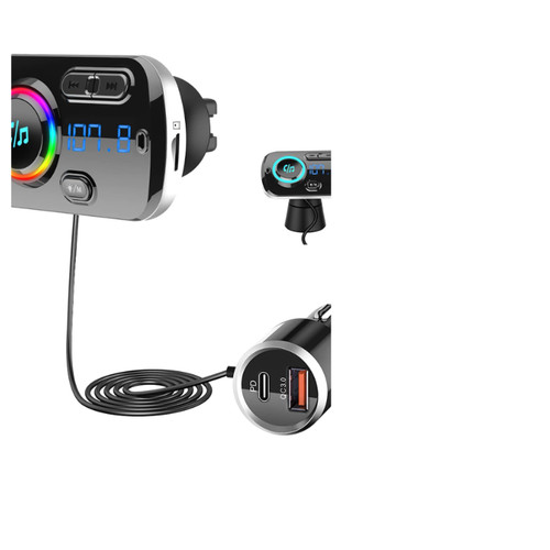 Bluetooth fm transmitter - 5.3,